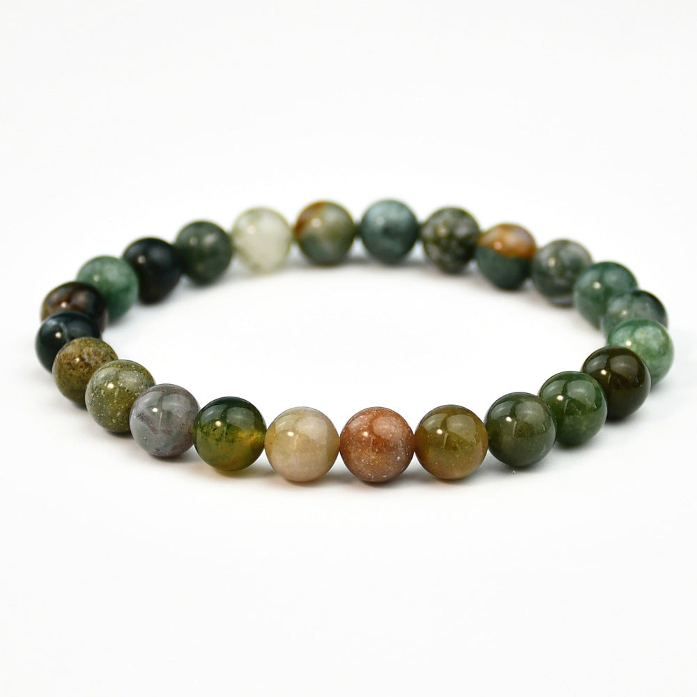 Wholesale New Chinese bracelet 8mm round beads natural stone bracelet